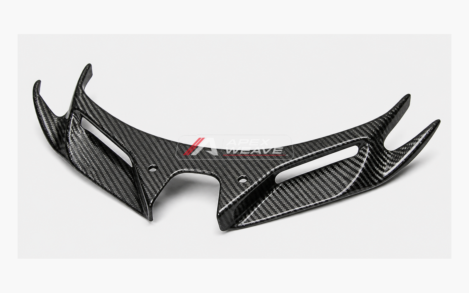 Kawasaki Ninja 400 dry carbon fiber Front Lower Winglets – product view