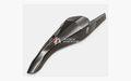 Kawasaki Ninja 400 dry carbon fiber Exhaust Heat Shield – product view