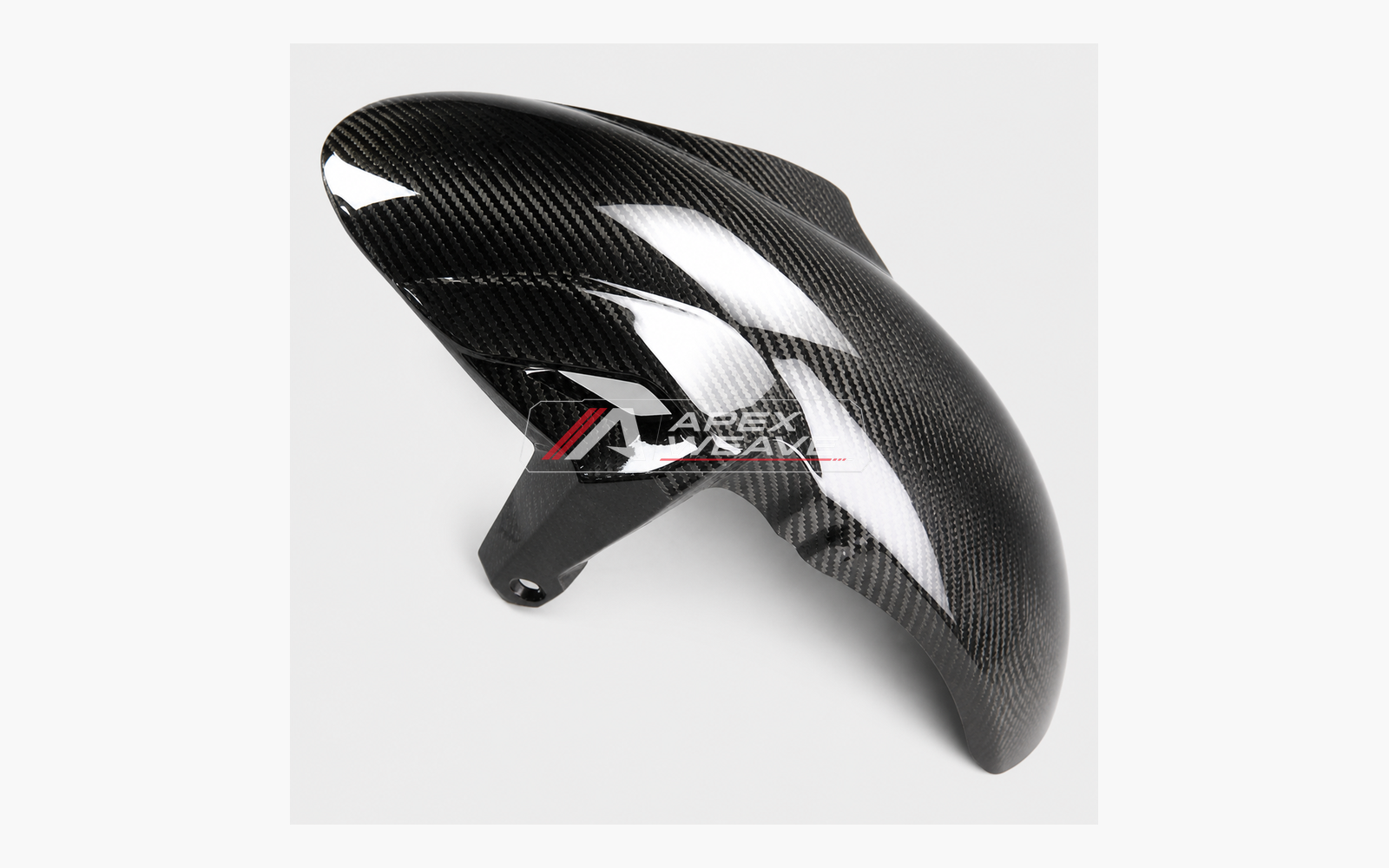 Kawasaki Ninja 650 dry carbon fiber Front Fender – product view