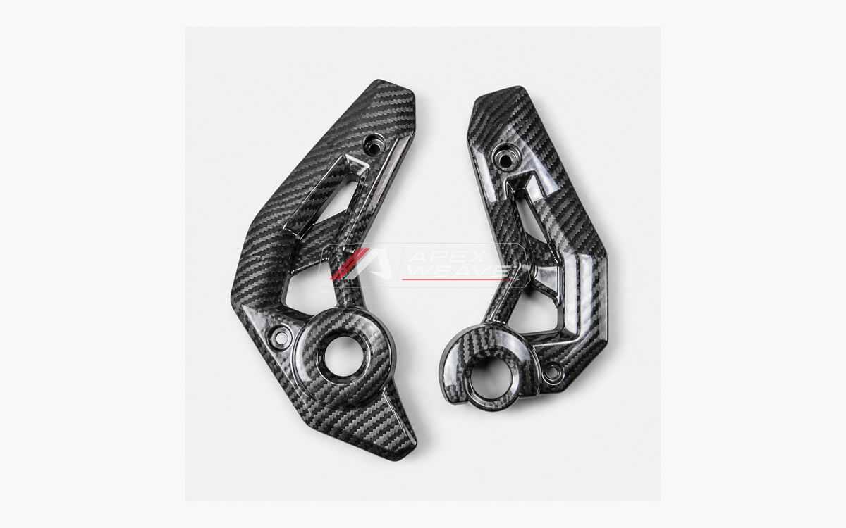 Kawasaki Ninja 650 dry carbon fiber Frame Covers – product view