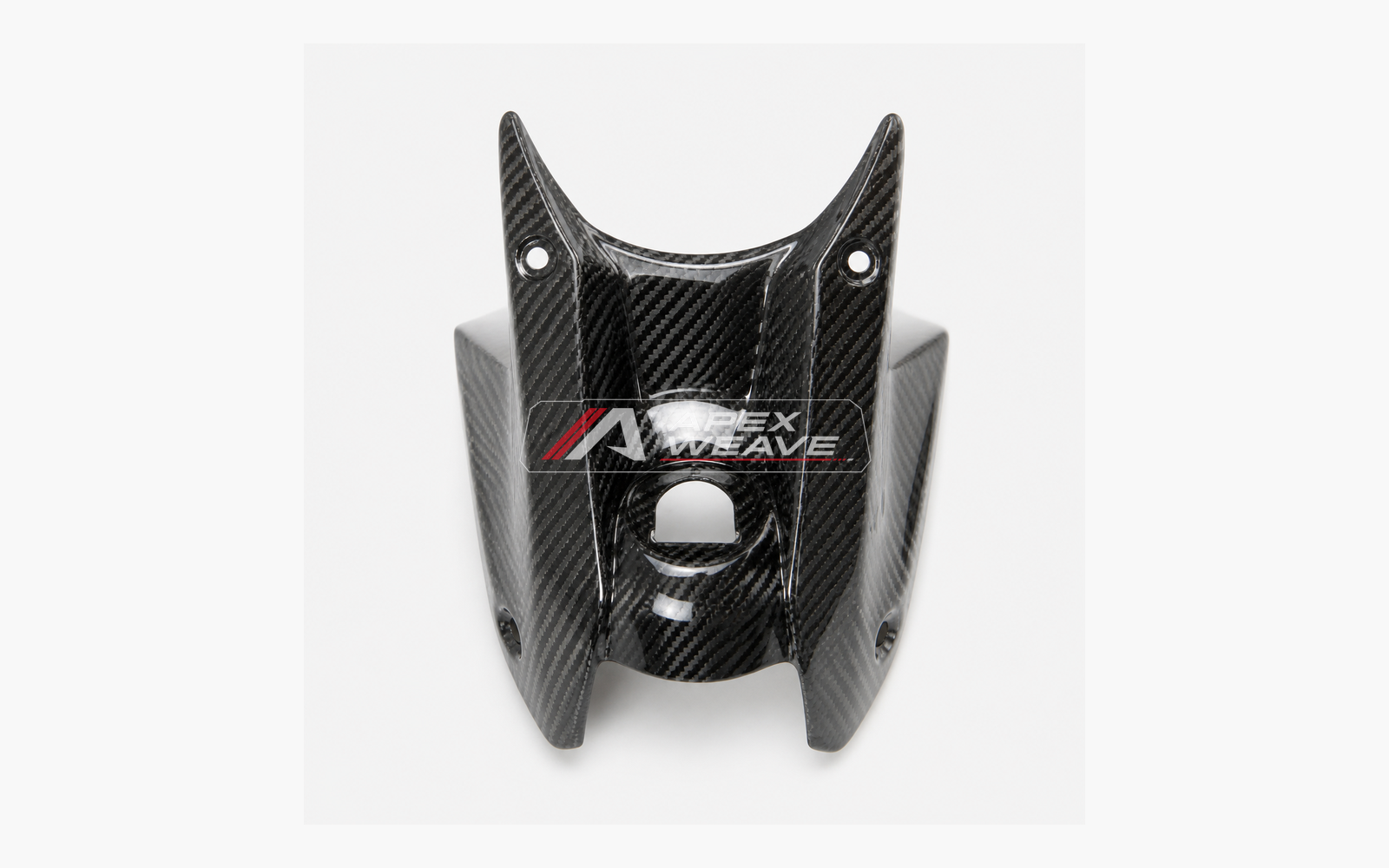 Kawasaki Ninja 650 dry carbon fiber Ignition Lock Cover – product view