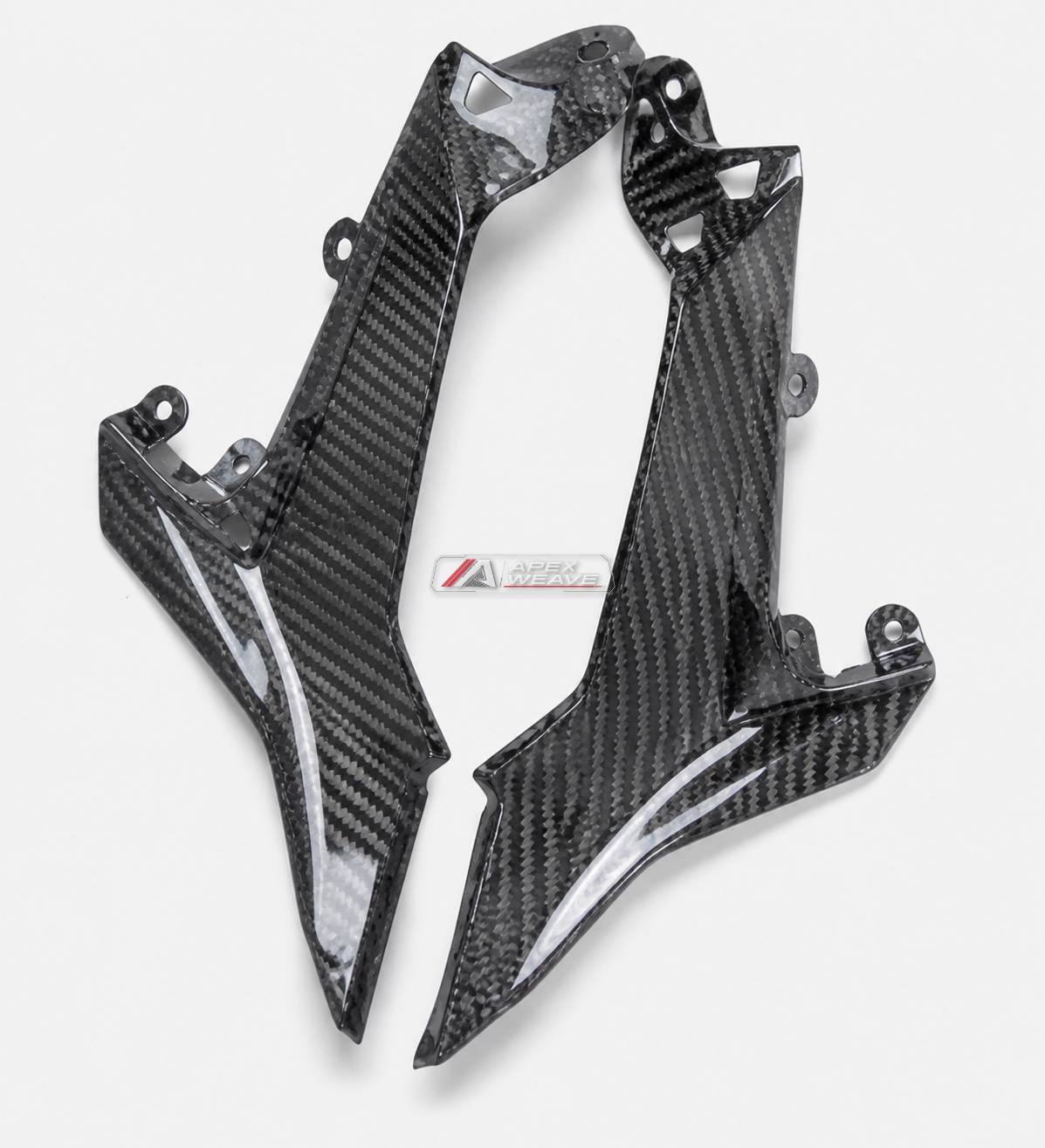 Kawasaki Ninja 650 dry carbon fiber Tank Side Covers – product view
