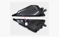 Kawasaki Ninja 650 dry carbon fiber Under-Seat Side Panels – product view