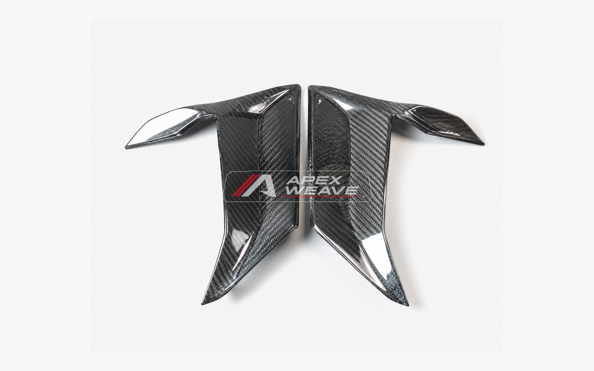 Kawasaki Ninja 650 dry carbon fiber Side Panels – product view