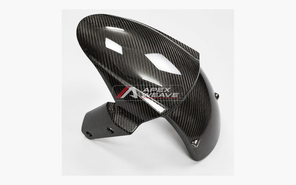Kawasaki Z1000 dry carbon fiber Front Fender – product view