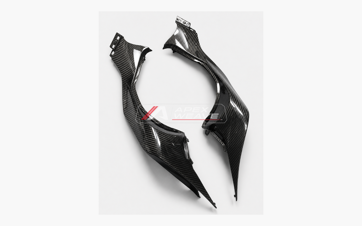 Kawasaki Z1000 dry carbon fiber Tail Fairing Side Panels – product view