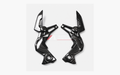 Kawasaki Z900 dry carbon fiber Main Frame Covers – product view
