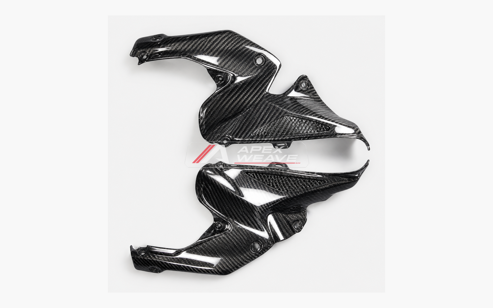 Kawasaki Z900 dry carbon fiber Inner Fairing Panels – product view