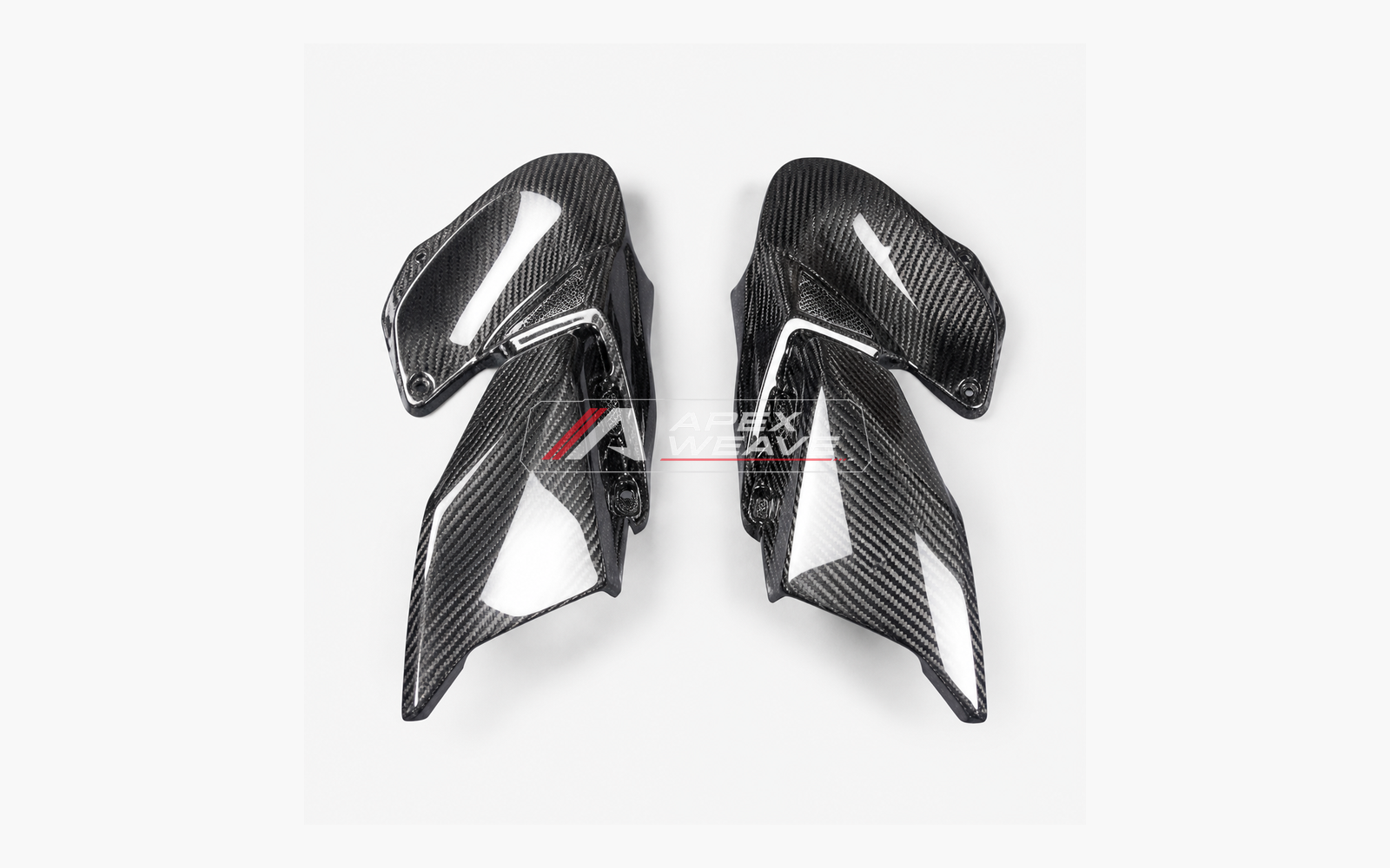 Kawasaki Z900 dry carbon fiber Main Side Fairing Panels – product view
