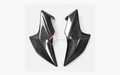 Kawasaki Z900 dry carbon fiber Front Fairing Side Panels – product view