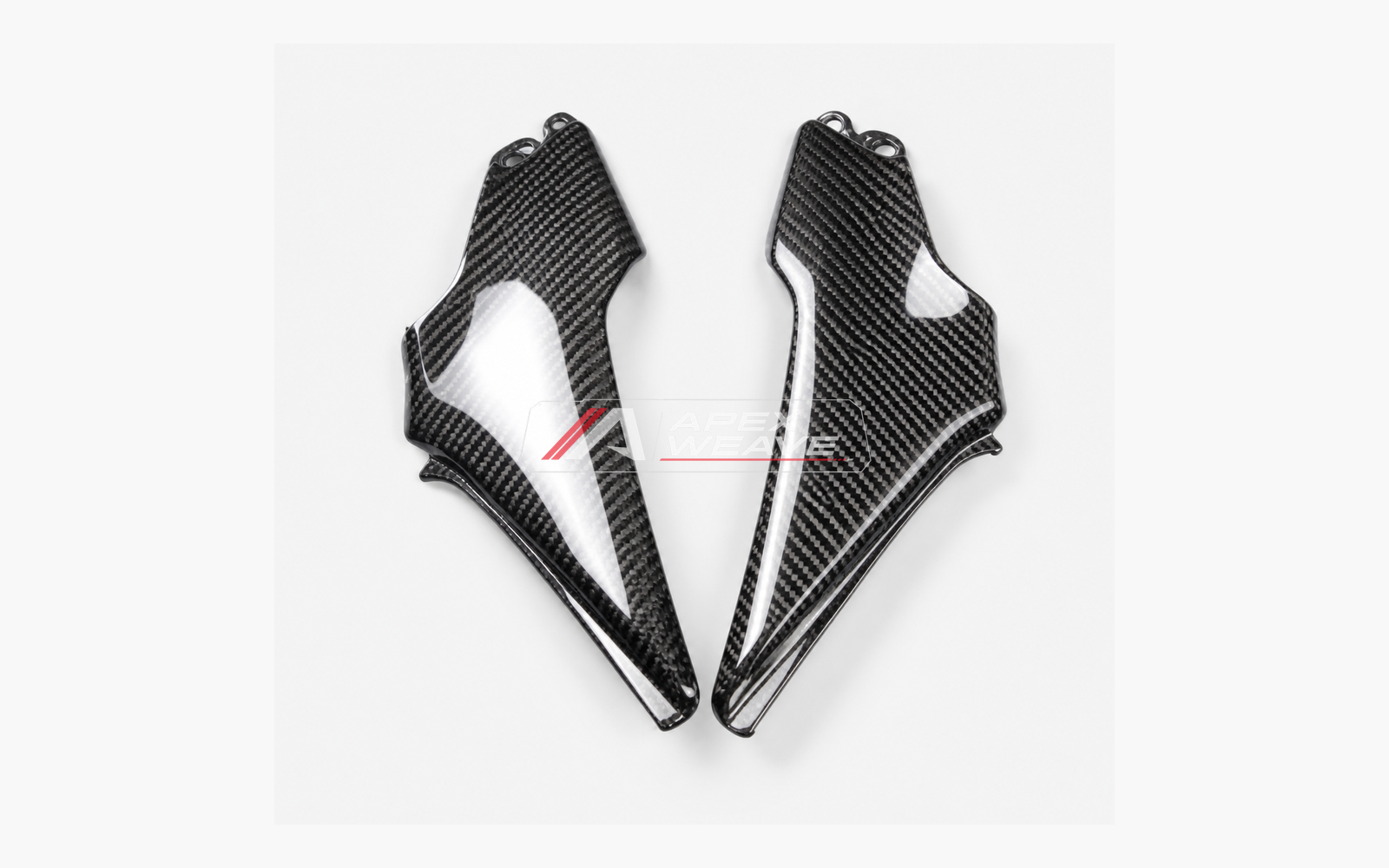 Kawasaki Z900 dry carbon fiber Underseat Side Covers – product view