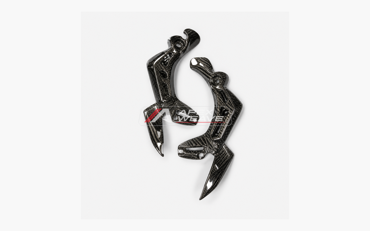Kawasaki Z900 dry carbon fiber Frame Side Covers – product view