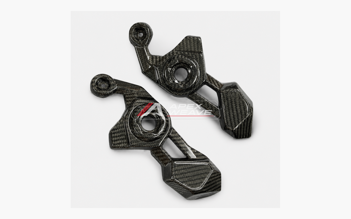 Kawasaki Z900 dry carbon fiber Lower Frame Covers – product view