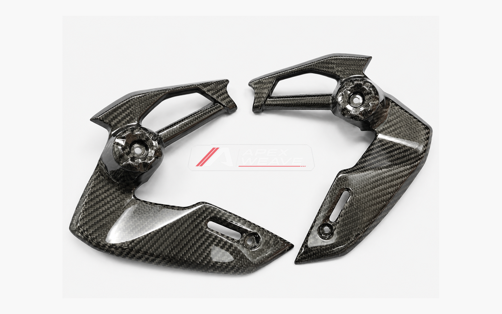 Kawasaki Z900 dry carbon fiber Upper Frame Covers – product view