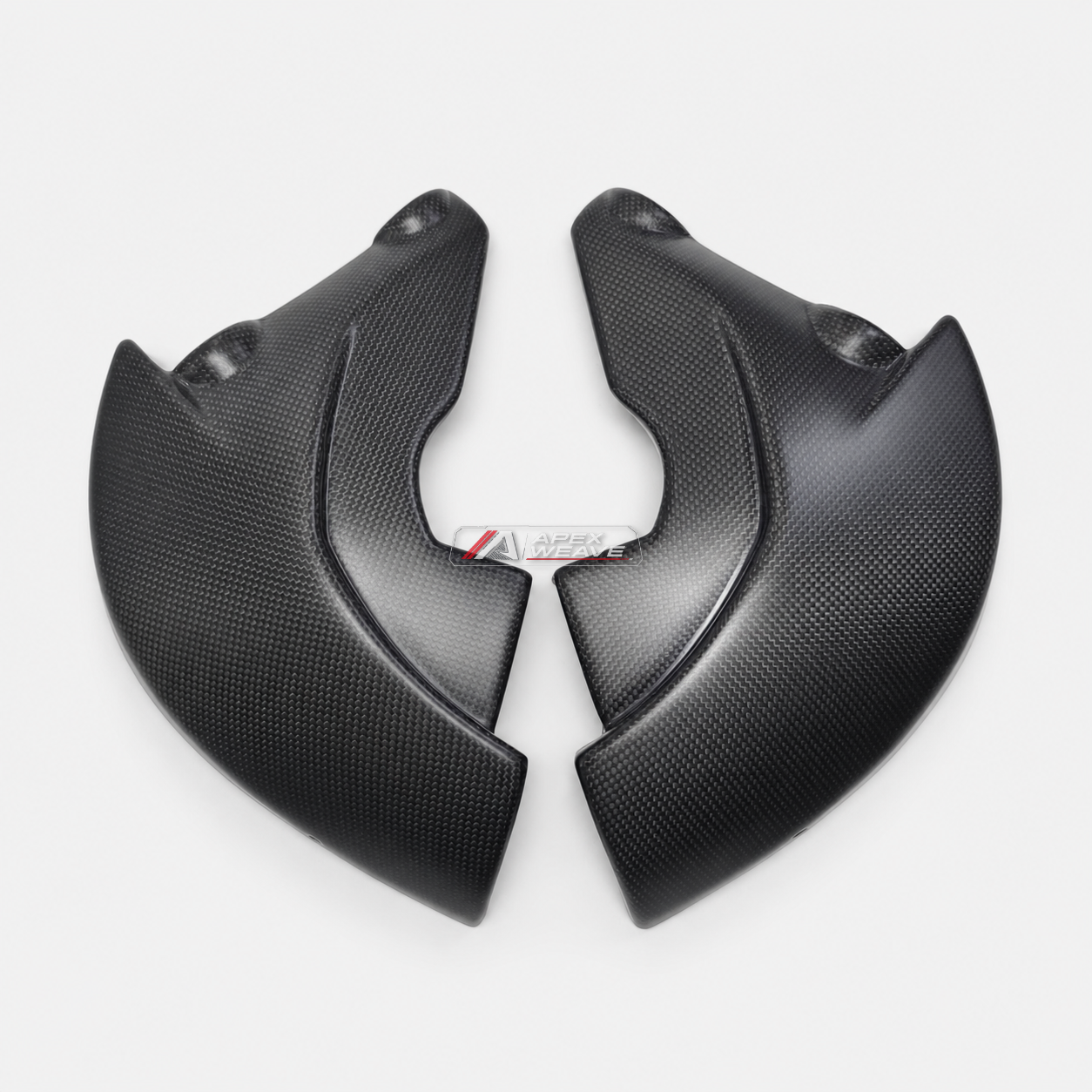 Juego de cubiertas de pinza de freno delantera de fibra de carbono para Ninja ZX-10R