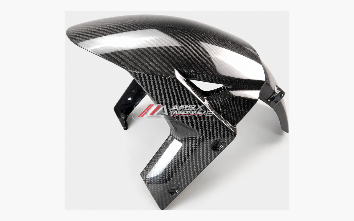 Kawasaki Ninja ZX-10R dry carbon fiber Front Fender – product view