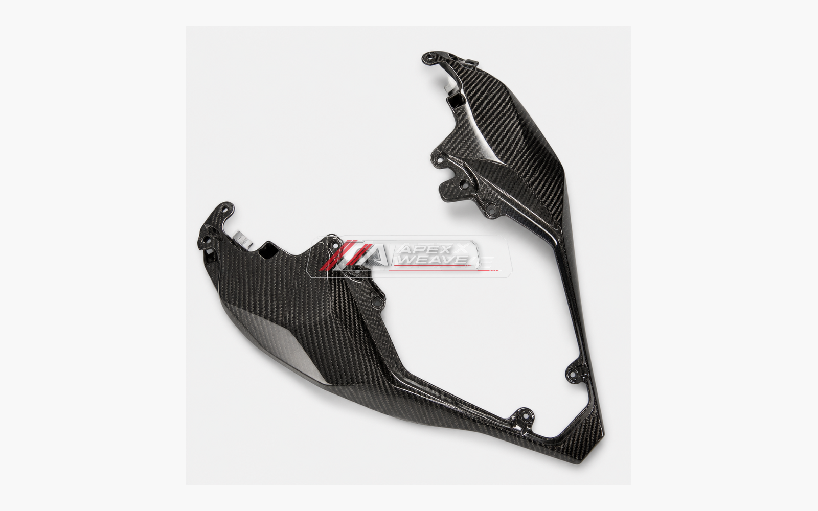 Kawasaki Ninja ZX-10R dry carbon fiber Main Tail Side Fairing Panels – product view
