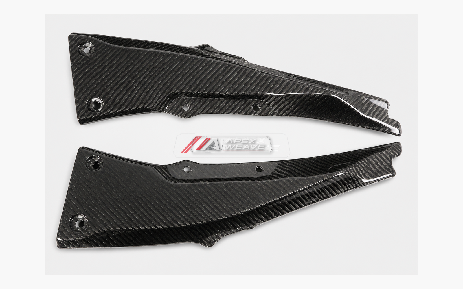 Kawasaki Ninja ZX-10R dry carbon fiber Lower Frame Side Covers – product view