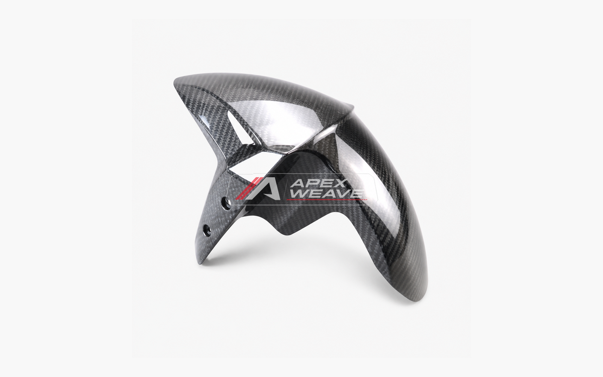 Kawasaki Ninja ZX-25R dry carbon fiber Front Fender – product view