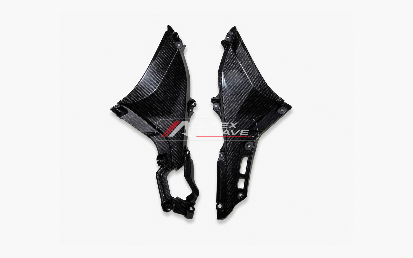 Kawasaki Ninja ZX-25R dry carbon fiber Air Intake Inner Panels – product view