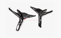 Kawasaki Ninja ZX-25R dry carbon fiber Frame Covers – product view
