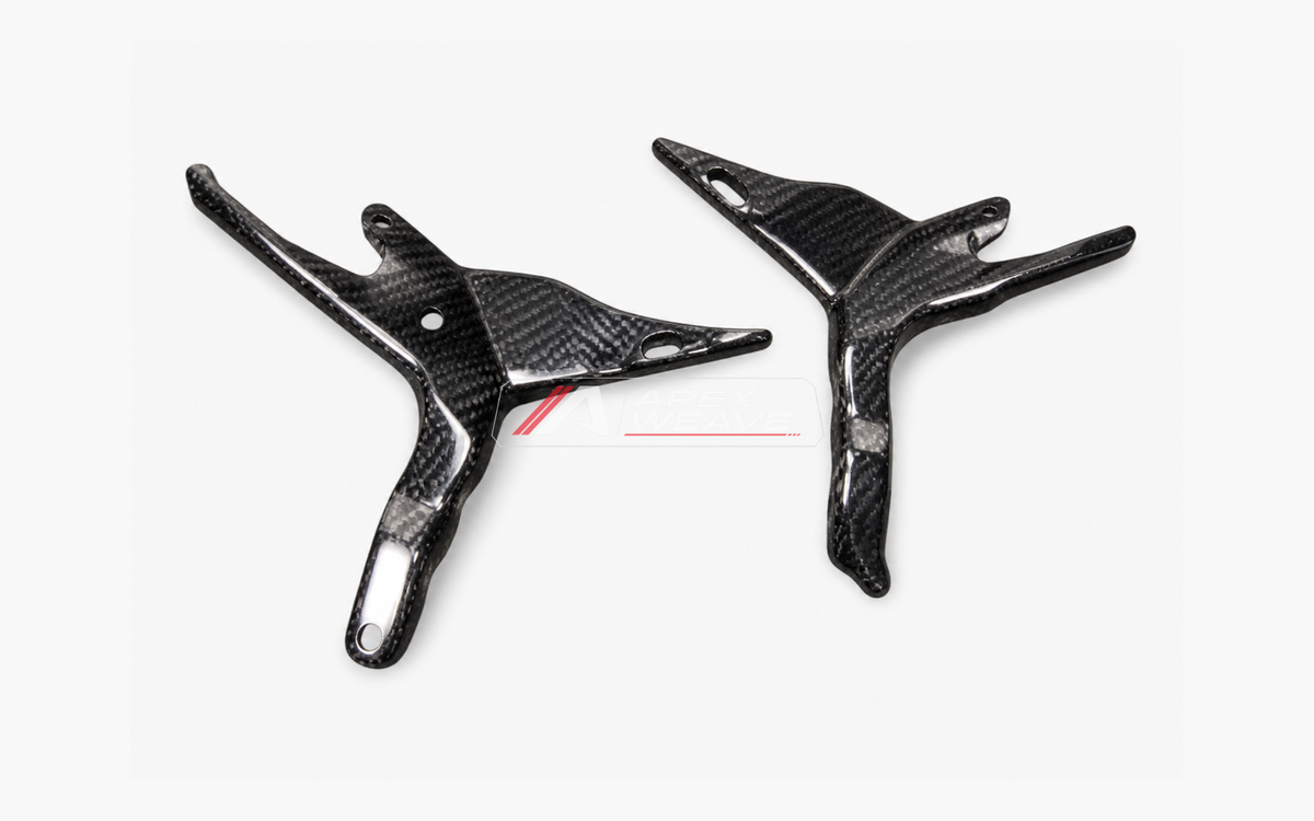 Kawasaki Ninja ZX-25R dry carbon fiber Frame Covers – product view