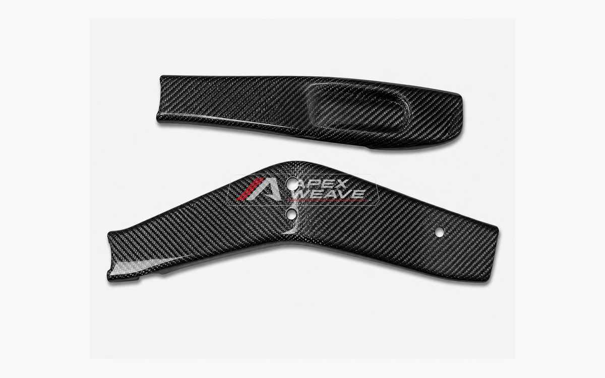 Kawasaki Ninja ZX-25R dry carbon fiber Swingarm Covers – product view