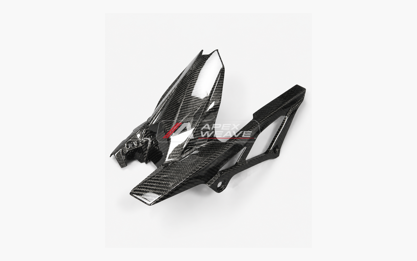 Kawasaki Ninja ZX-4R / ZX-4RR dry carbon fiber Rear Hugger – product view