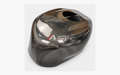 Kawasaki Ninja ZX-4R / ZX-4RR dry carbon fiber Raised Tank Cover – product view