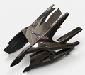 Guardabarros trasero con cubrecadena de fibra de carbono para Ninja ZX-25R / ZX-4R / ZX-4RR
