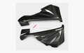 Kawasaki Ninja ZX-4R / ZX-4RR dry carbon fiber Extended Lower Fairing Panel Set – product view