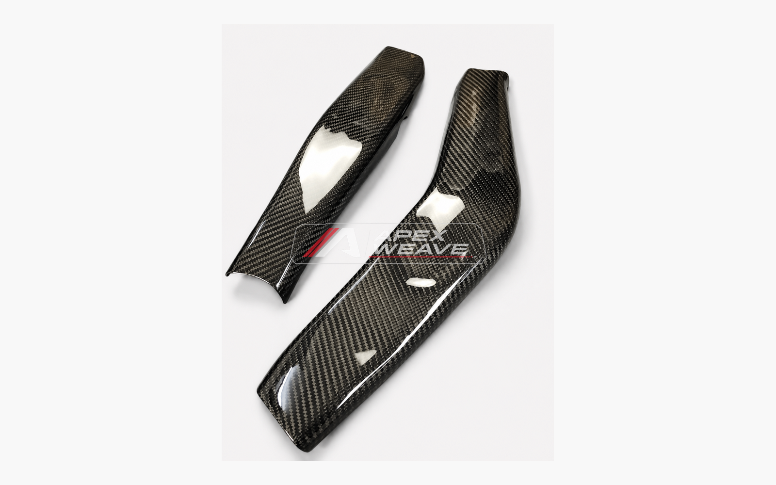 Kawasaki Ninja ZX-4R / ZX-4RR dry carbon fiber Swingarm Covers – product view