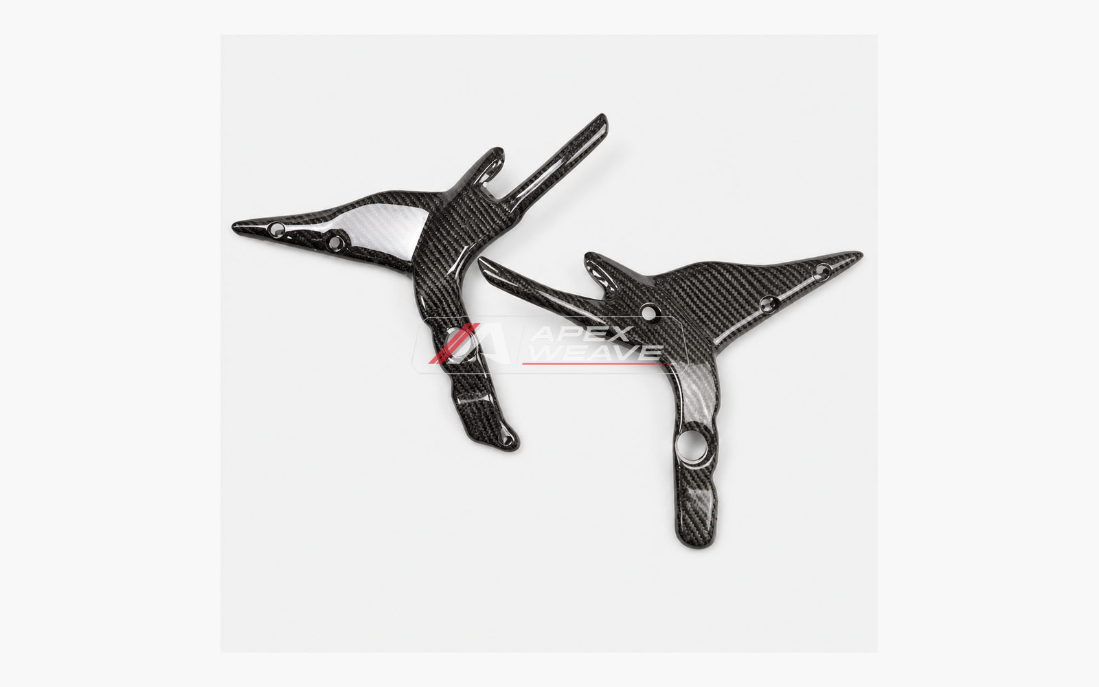 Kawasaki Ninja ZX-25R / ZX-4R / ZX-4RR dry carbon fiber Frame Covers – product view