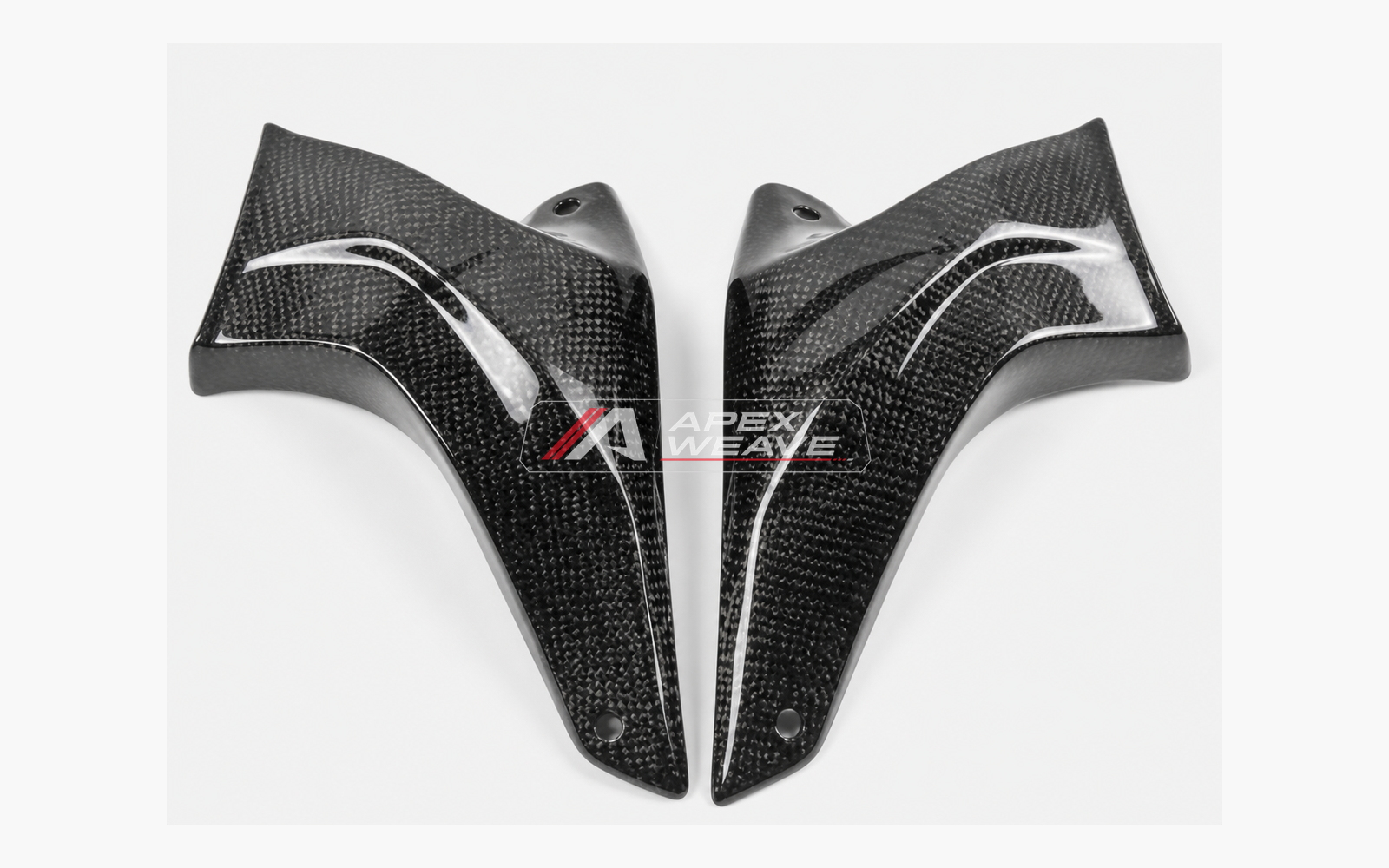 Kawasaki Ninja ZX-4R / ZX-4RR Dry Carbon Fiber Front Brake Caliper Cooling Duct Set product image