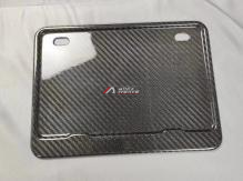 Universal Motorcycle dry carbon fiber License Plate Frame – product view