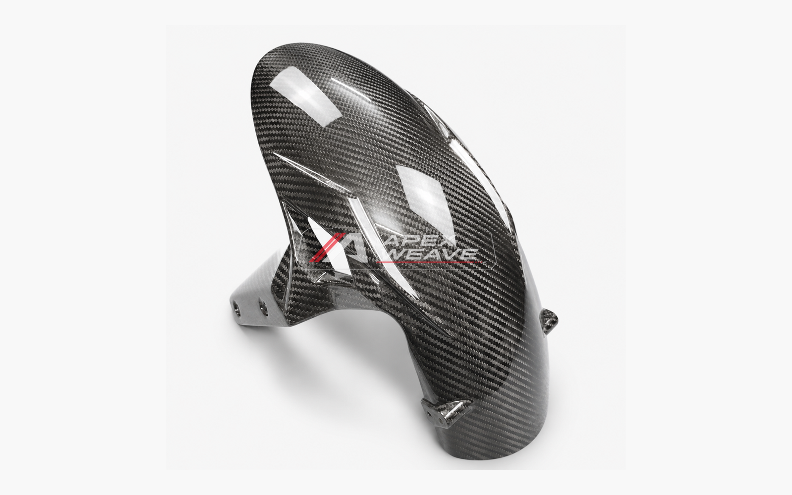 Kawasaki Ninja ZX-6R dry carbon fiber Front Fender – product view