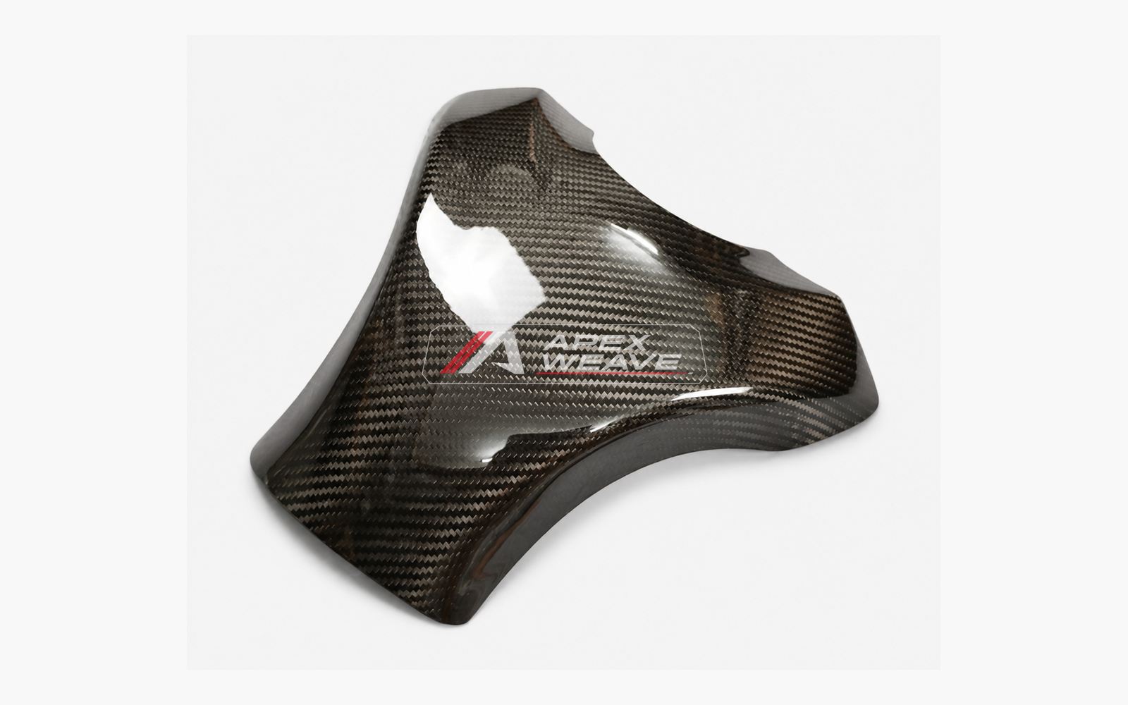 Media cubierta del depósito de fibra de carbono para Ninja ZX-6R