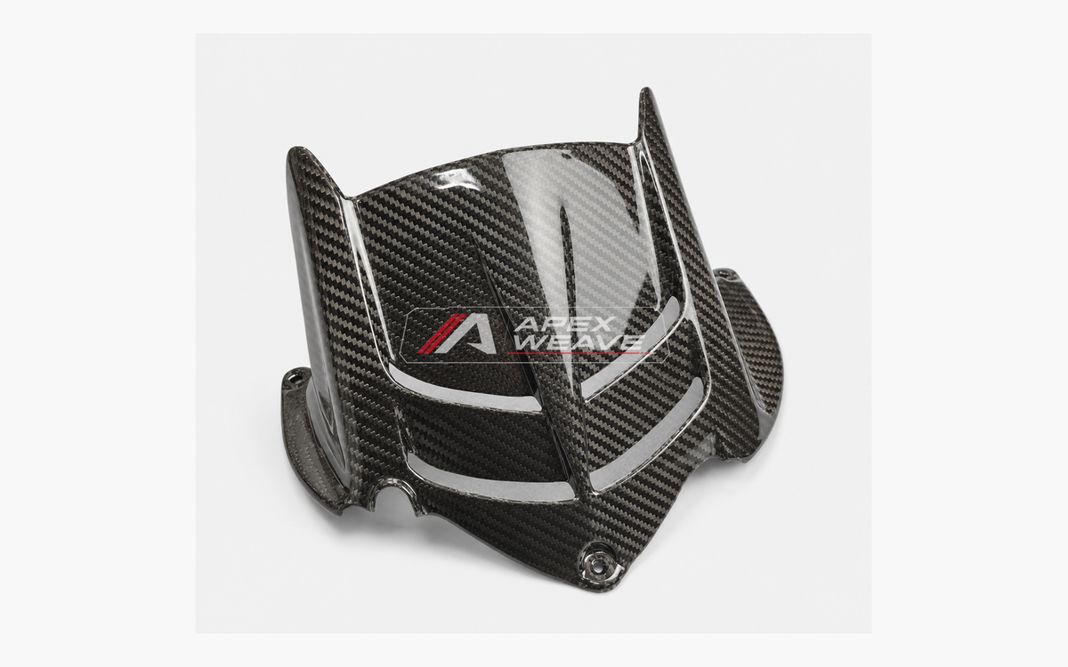 Kawasaki Ninja ZX-6R dry carbon fiber Standard Rear Hugger – product view