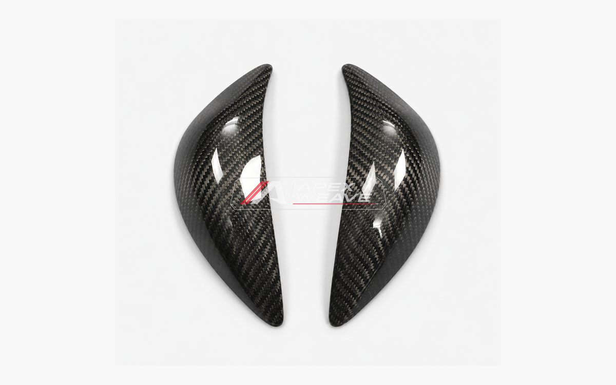 Protectores de las esquinas del depósito de fibra de carbono para Ninja ZX-6R