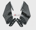 QJMotor SRK 800 RR dry carbon fiber Carbon Fiber Rearview Mirror Set