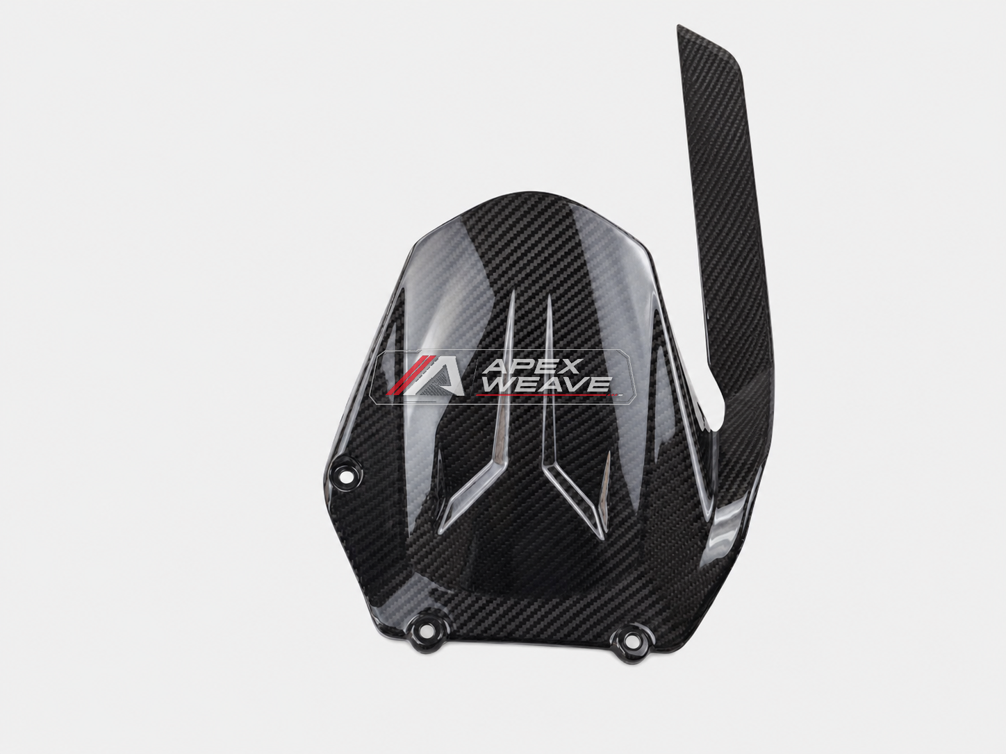Zontes 703RR dry carbon fiber Rear Hugger and Chain Guard Set