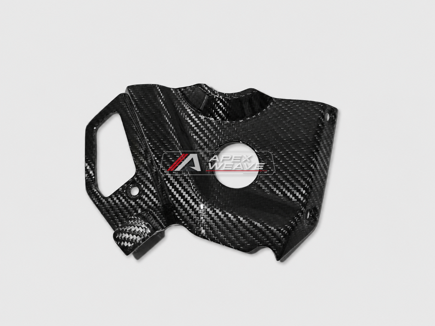CFMOTO 675SR-R dry carbon fiber Sprocket Cover