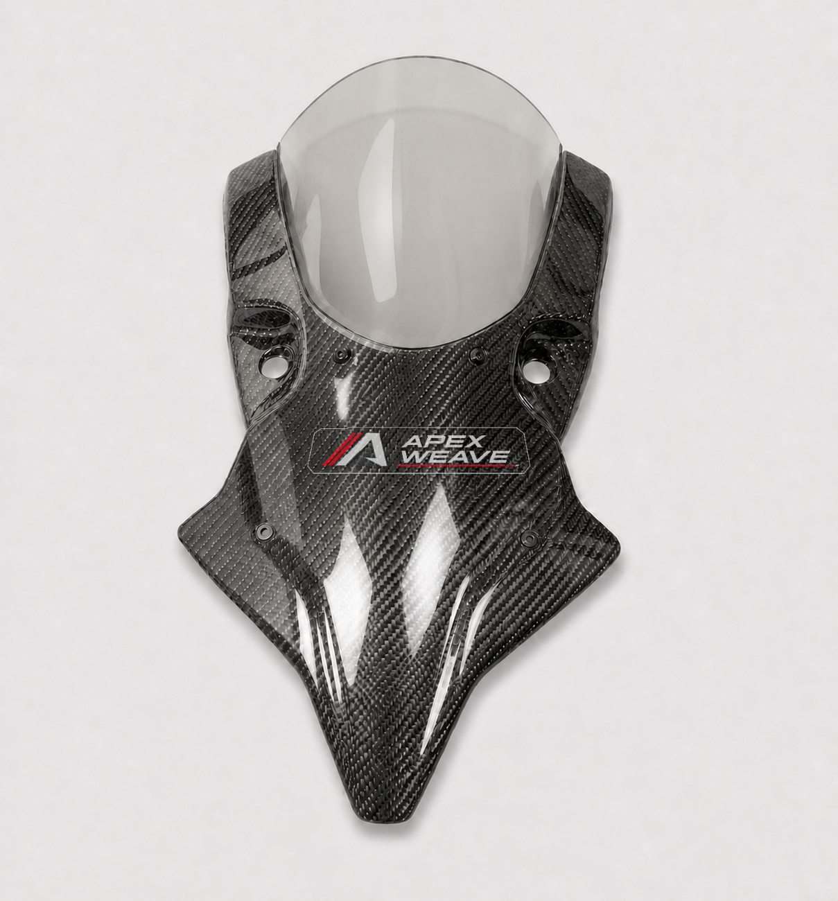 CFMOTO 450SR / 450SR-S dry carbon fiber Tall Windscreen